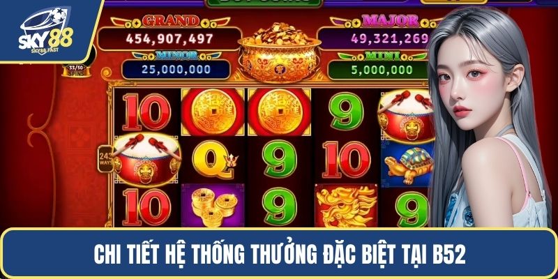 Chi tiết hệ thống thưởng đặc biệt tại B52