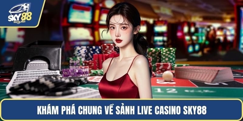 Khám phá chung về sảnh live casino SKY88