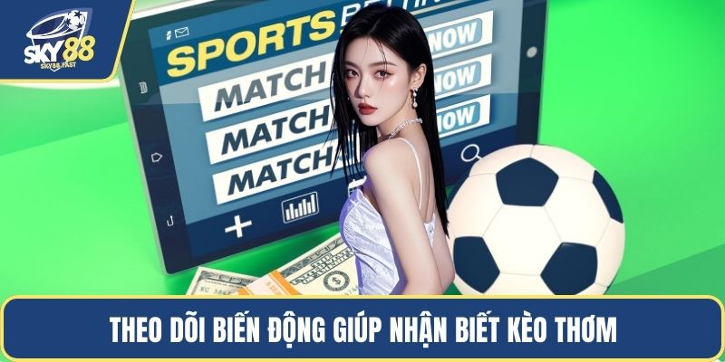 Theo dõi biến động giúp nhận biết kèo thơm