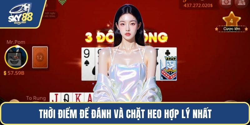 Thời điểm để đánh và chặt heo hợp lý nhất